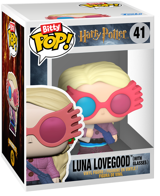 Funko Bitty POP! Display Hogwarts Castle with Luna Lovegood and Albus Dumbledore Figures