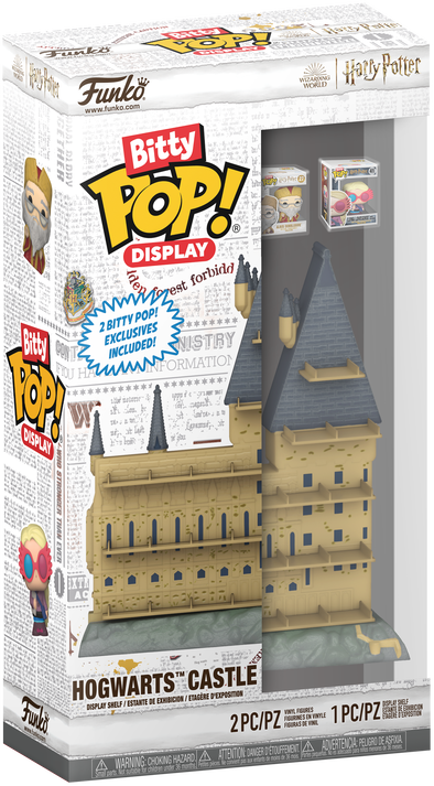 Funko Bitty POP! Display Hogwarts Castle with Luna Lovegood and Albus Dumbledore Figures