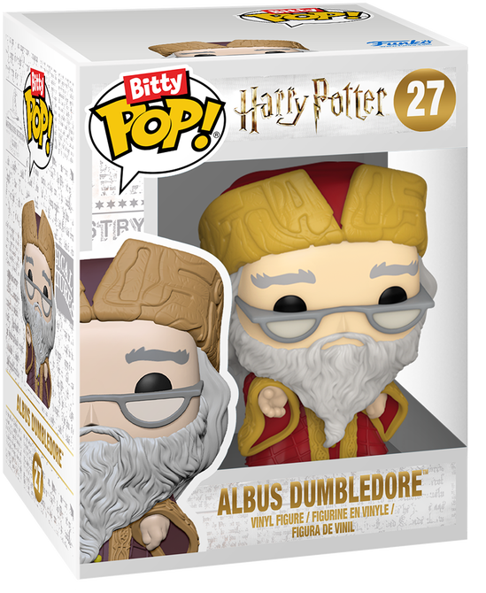 Funko Bitty POP! Display Hogwarts Castle with Luna Lovegood and Albus Dumbledore Figures