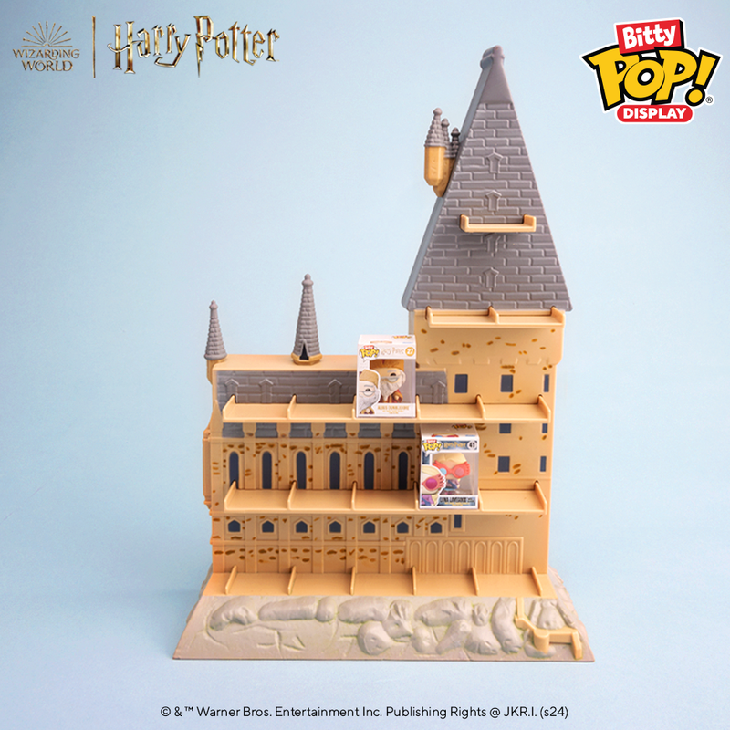 Funko Bitty POP! Display Hogwarts Castle with Luna Lovegood and Albus Dumbledore Figures