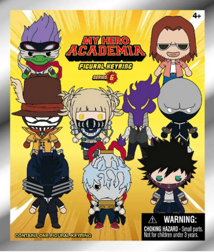 My Hero Academia - 3D Foam Bag Clip (Series 6) Blind Mystery Pack