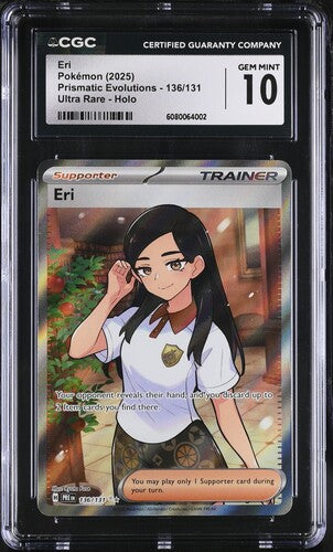 Eri 136/131 - Prismatic Evolutions - CGC 10