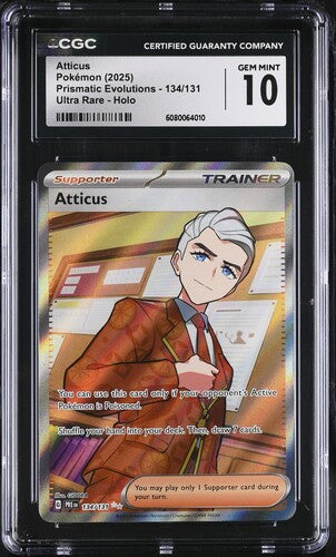 Atticus 134/131 - Prismatic Evolutions - CGC 10
