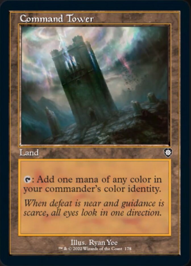 Command Tower (Retro Frame) (178) [The Brothers' War]