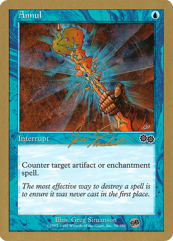 Annul - 2000 Jon Finkel (USG) (SB) [World Championship Decks]
