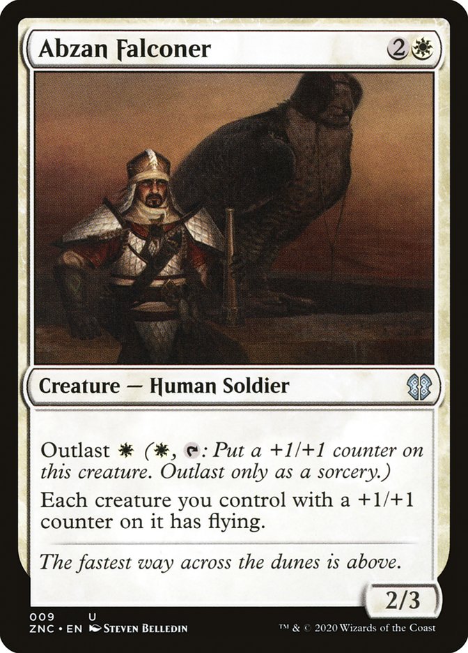Abzan Falconer (9) [Zendikar Rising]