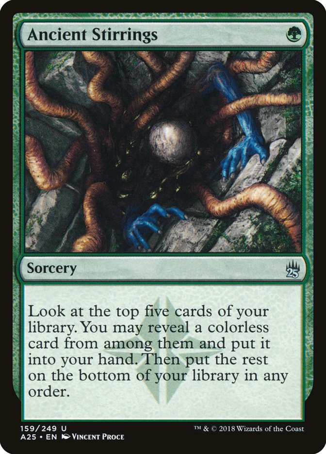 Ancient Stirrings (159) [Masters 25]