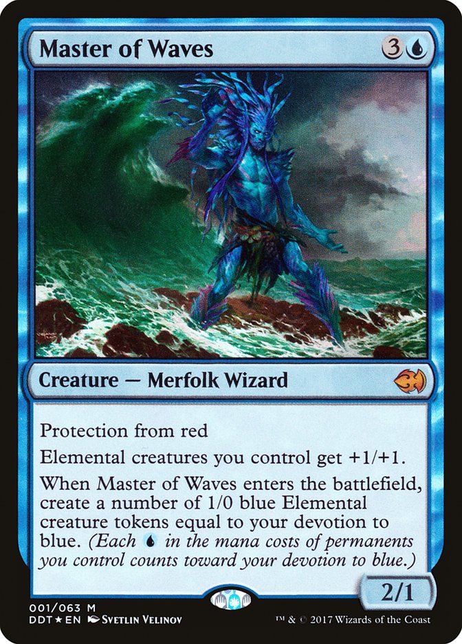 Master of Waves (1) (Duel Decks: Merfolk vs. Goblins)