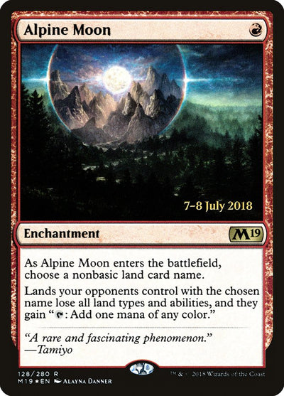 Alpine Moon (128) (Prerelease Cards)