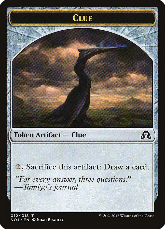 Clue Token (012) (12) [Shadows over Innistrad]