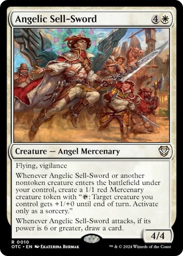Angelic Sell-Sword (10) [Outlaws of Thunder Junction]