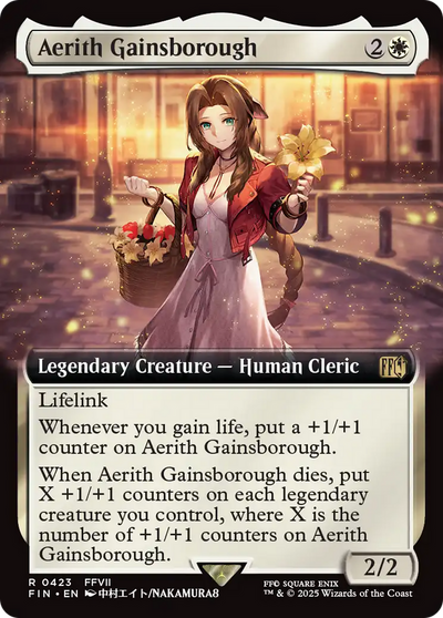 Aerith Gainsborough (Extended Art) (423) [FINAL FANTASY]