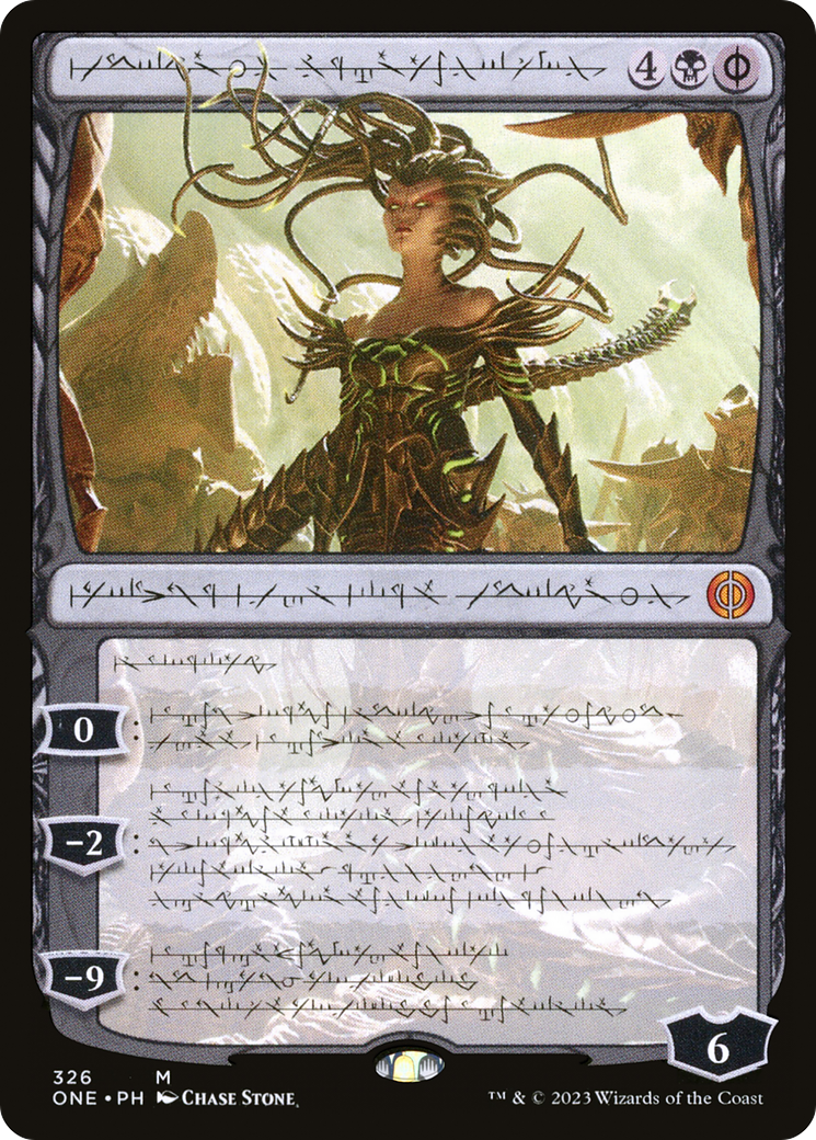 Vraska, Betrayal's Sting (Phyrexianized) [Phyrexia: All Will Be One]