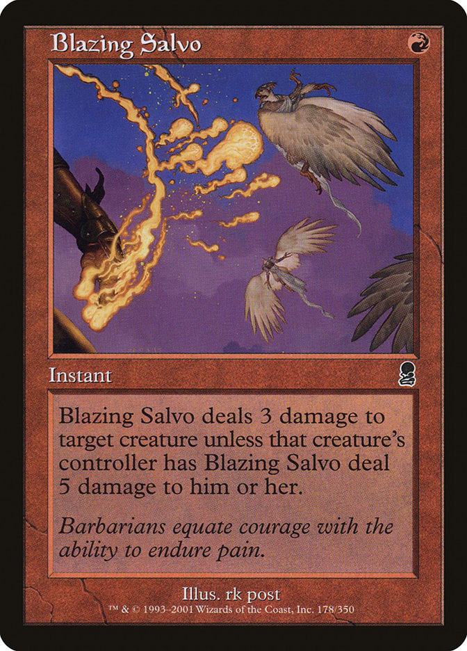 Blazing Salvo (178) [Odyssey]