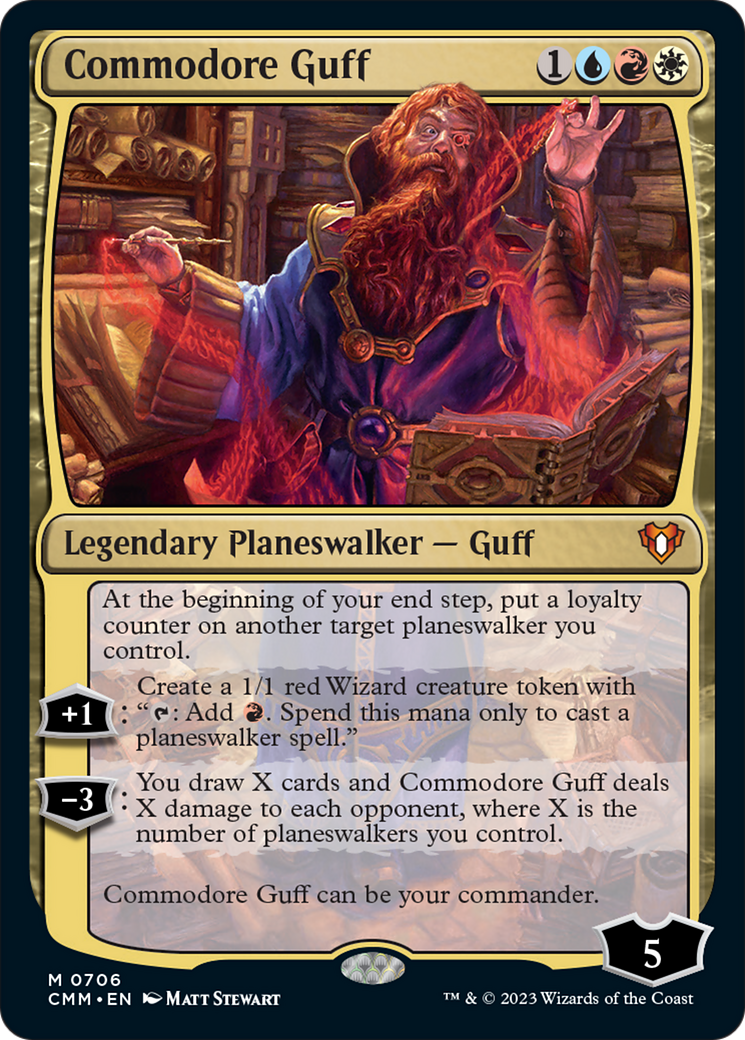 Commodore Guff (706) [Commander Masters]