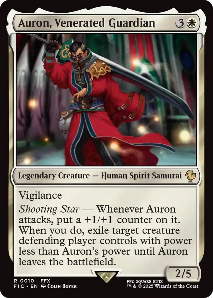 Auron, Venerated Guardian (10) [FINAL FANTASY]
