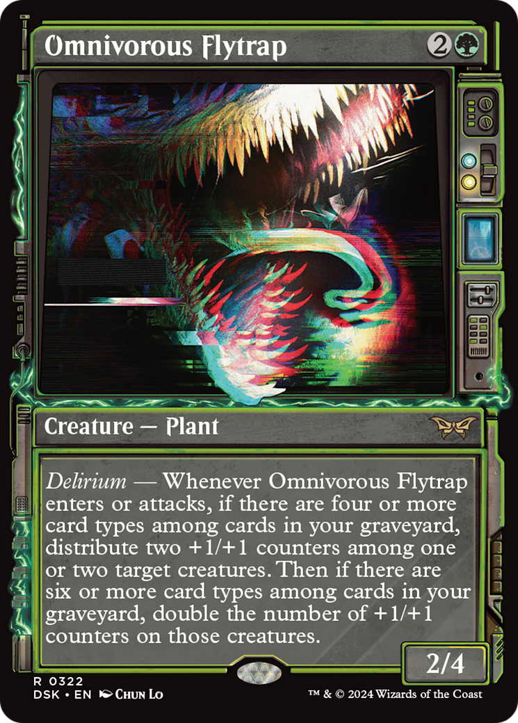 Omnivorous Flytrap (Showcase) (322) (Duskmourn: House of Horror)