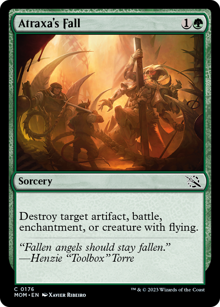 Atraxa's Fall (176) [March of the Machine]