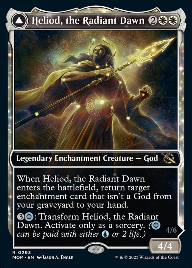 Heliod, the Radiant Dawn // Heliod, the Warped Eclipse (Multiverse Legends) [March of the Machine]