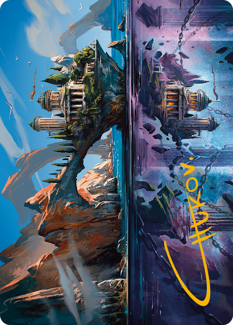 Copy Land Art Card (Gold-Stamped Signature) (29) [Modern Horizons 3]