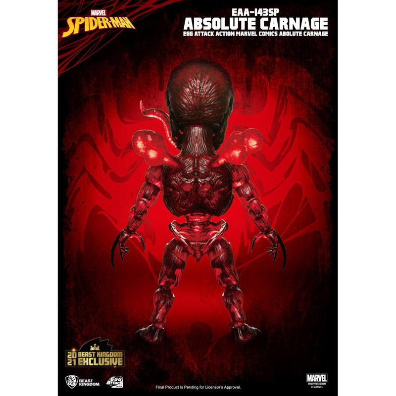 Absolute Carnage Egg Attack Action Figure EAA - 143SP - Inner Nerd