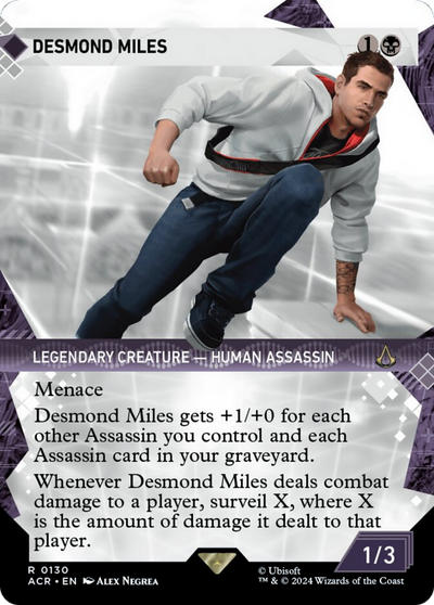 Desmond Miles (Showcase) (130) [Universes Beyond: Assassin's Creed]
