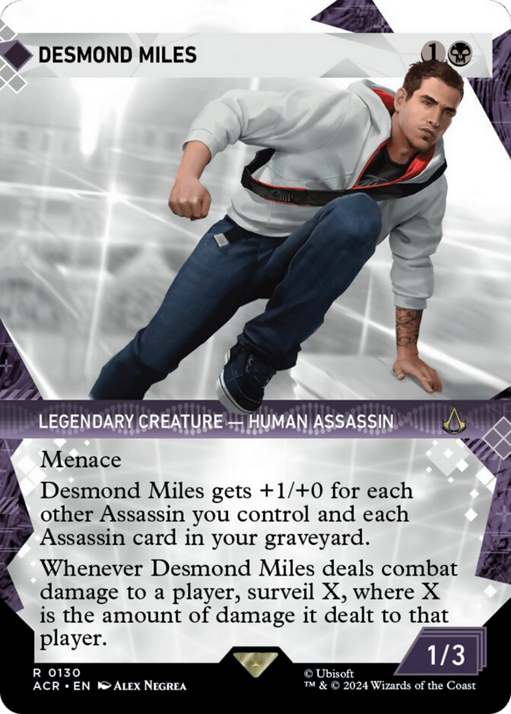 Desmond Miles (Showcase) (130) [Universes Beyond: Assassin's Creed]