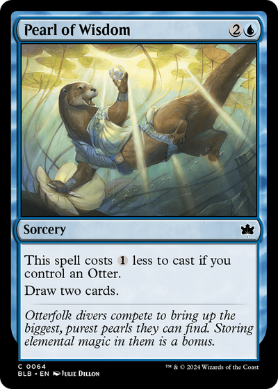 Pearl of Wisdom (64) (Bloomburrow)