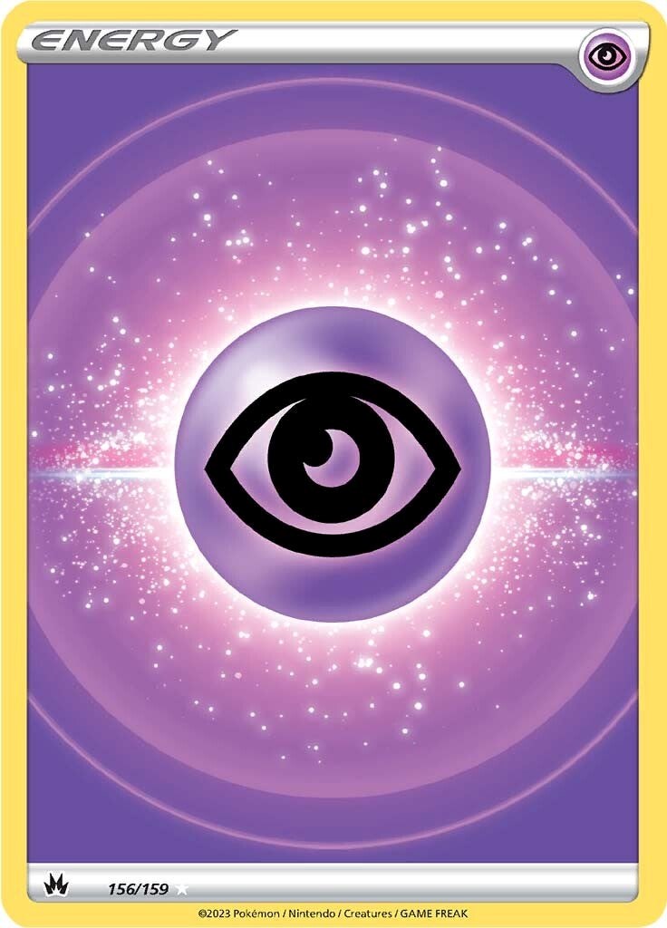 Psychic Energy (156/160) (Texture Full Art) [Sword & Shield: Crown Zenith]
