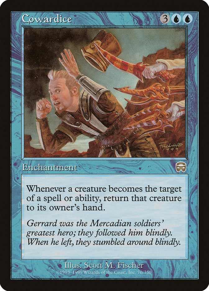 Cowardice (70) [Mercadian Masques]