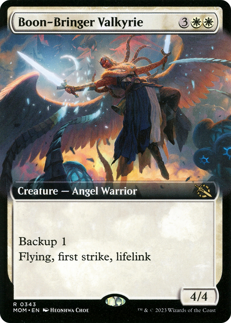 Boon Bringer Valkyrie (Extended Art) [March of the Machine]