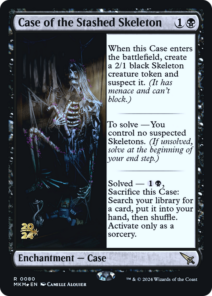 Case of the Stashed Skeleton (80) [Prerelease Cards]