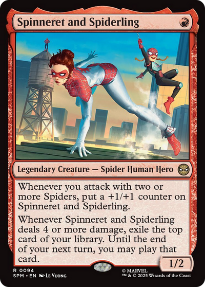Spinneret and Spiderling (94) (Marvel's Spider-Man)