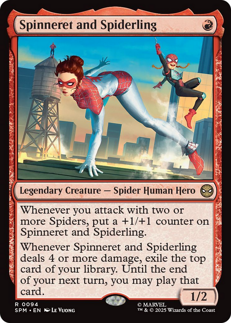 Spinneret and Spiderling (94) (Marvel's Spider-Man)