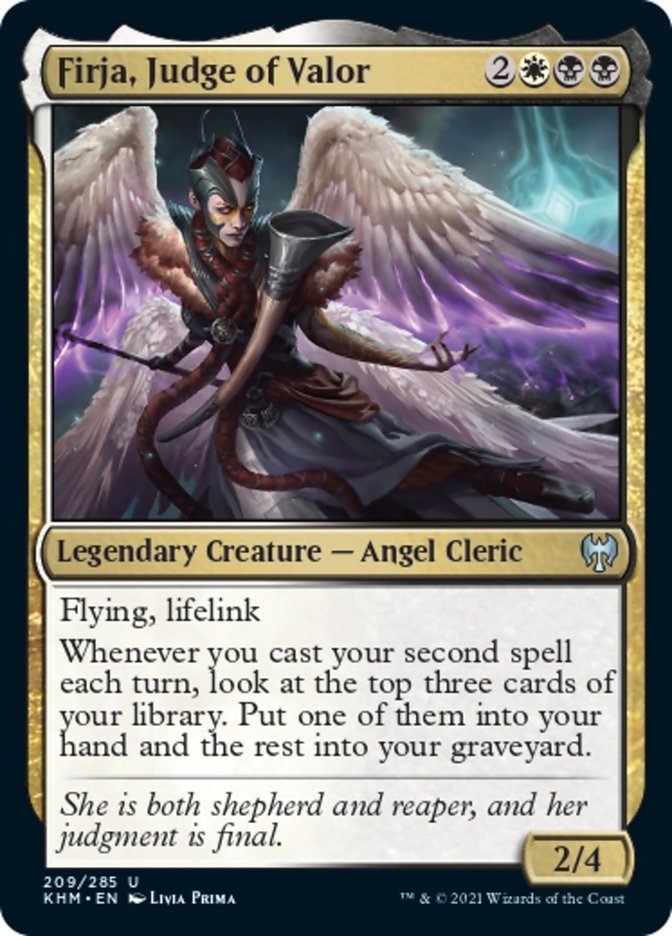 Firja, Judge of Valor (209) (Kaldheim)