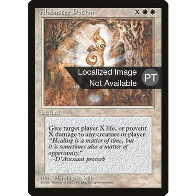 Alabaster Potion [Fourth Edition (Foreign Black Border)] Mtg Single