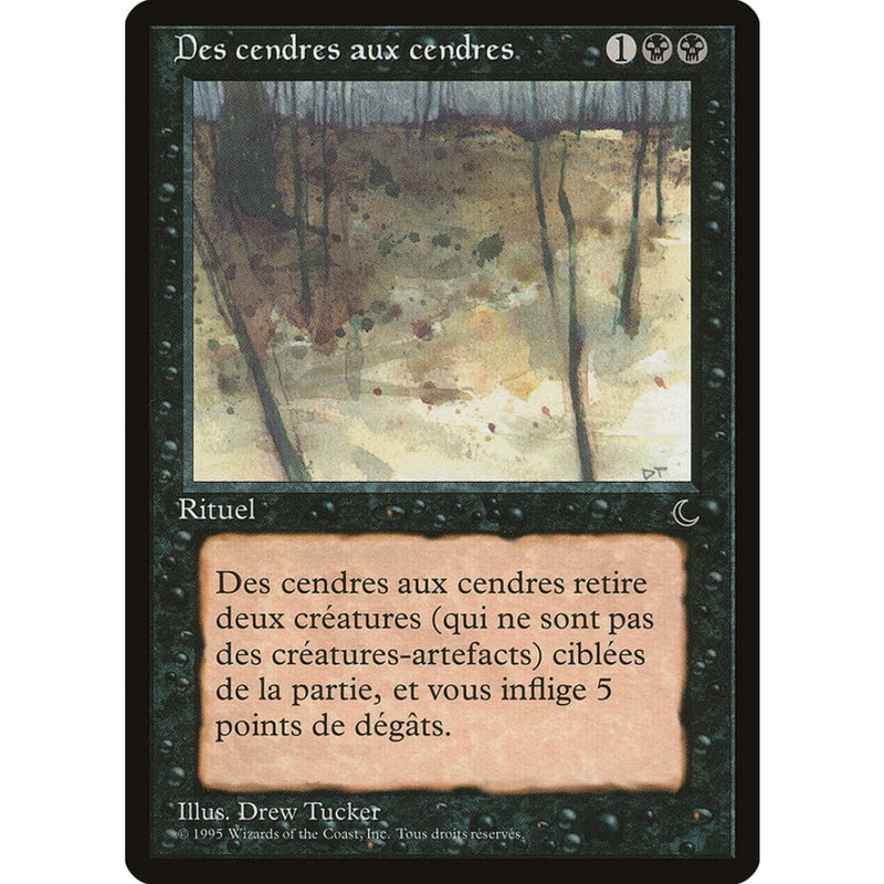 Ashes To (French) - Des Cendres Aux [Renaissance] Mtg Single