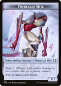 Phyrexian Mite // Phyrexian Insect Double-Sided Token [Phyrexia: All Will Be One Commander]