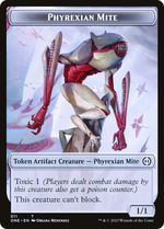 Phyrexian Mite // Phyrexian Insect Double-Sided Token [Phyrexia: All Will Be One Commander]