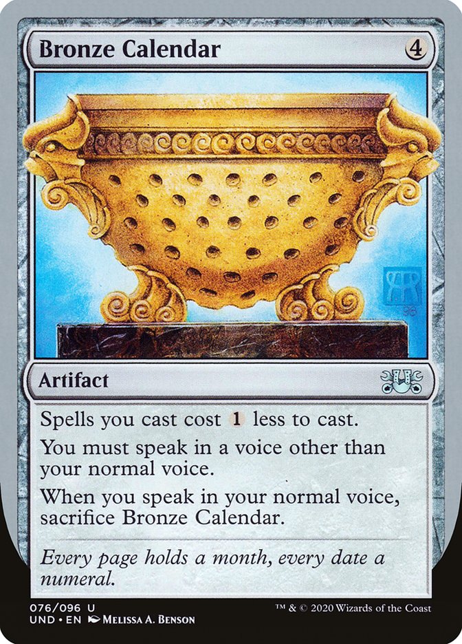 Bronze Calendar (76) [Unsanctioned]