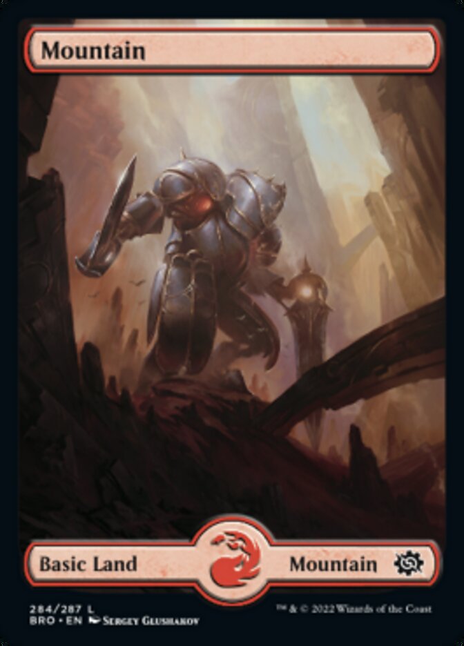 Mountain (284) - Full Art (284) (The Brothers' War)