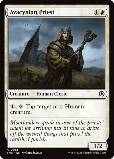 Avacynian Priest (12) (Innistrad Remastered)