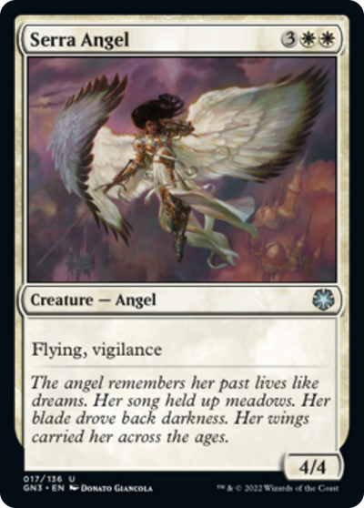 Serra Angel (17) (Magic Game Night: Free-For-All)