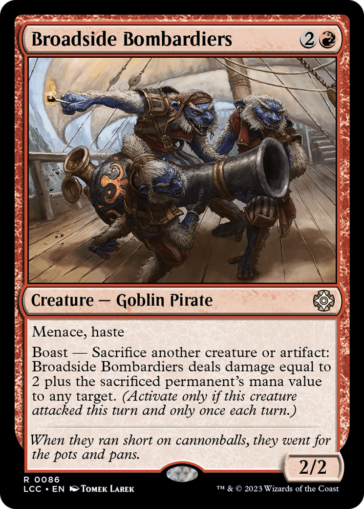 Broadside Bombardiers (86) [The Lost Caverns of Ixalan]