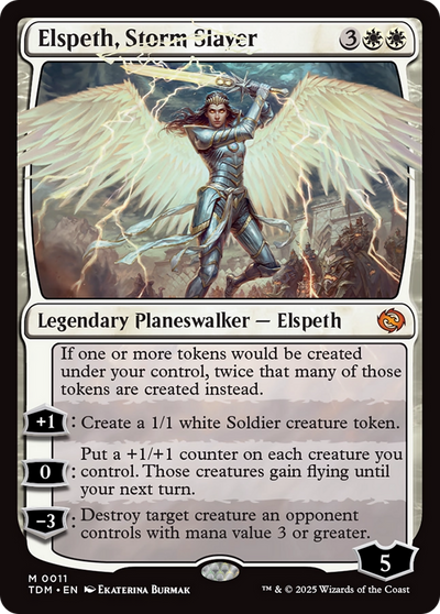 Elspeth, Storm Slayer (11) (Tarkir: Dragonstorm)