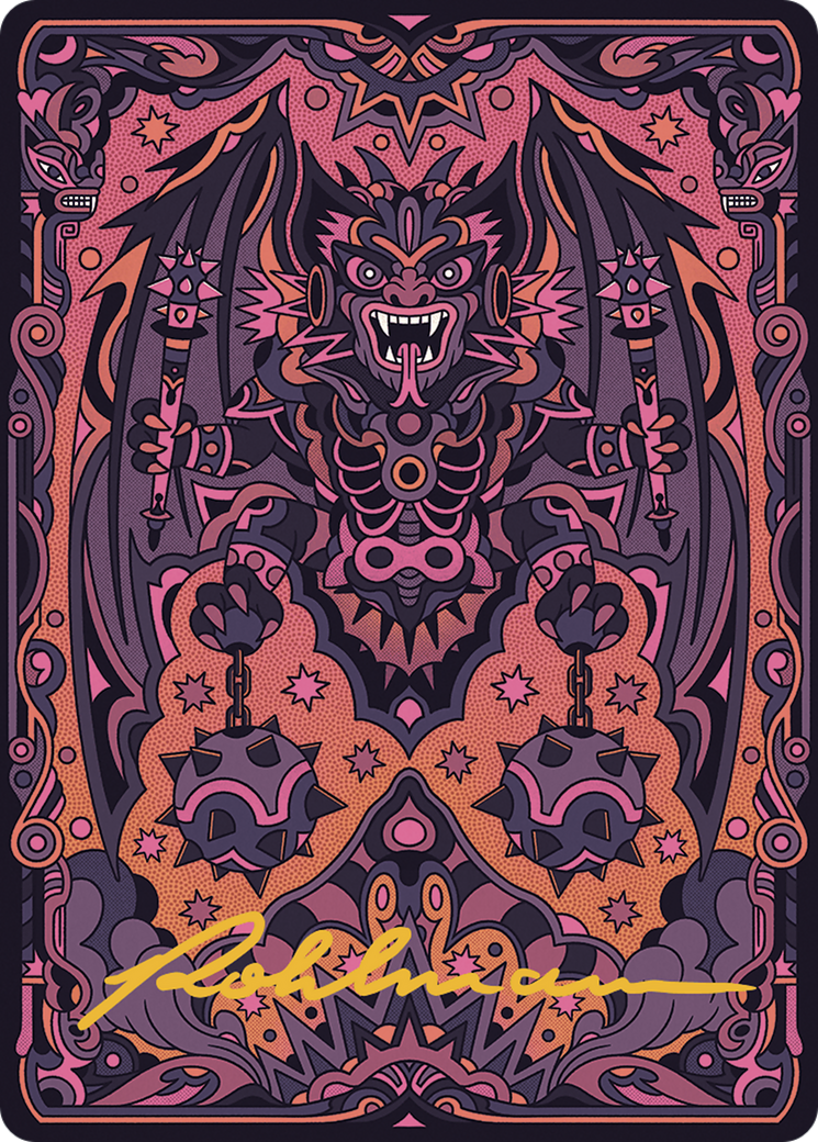 Bloodletter of Aclazotz Art Card (61/81) (Gold-Stamped Signature) (61) [The Lost Caverns of Ixalan]