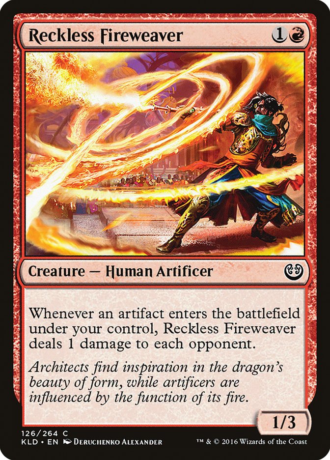 Reckless Fireweaver (126) (Kaladesh)