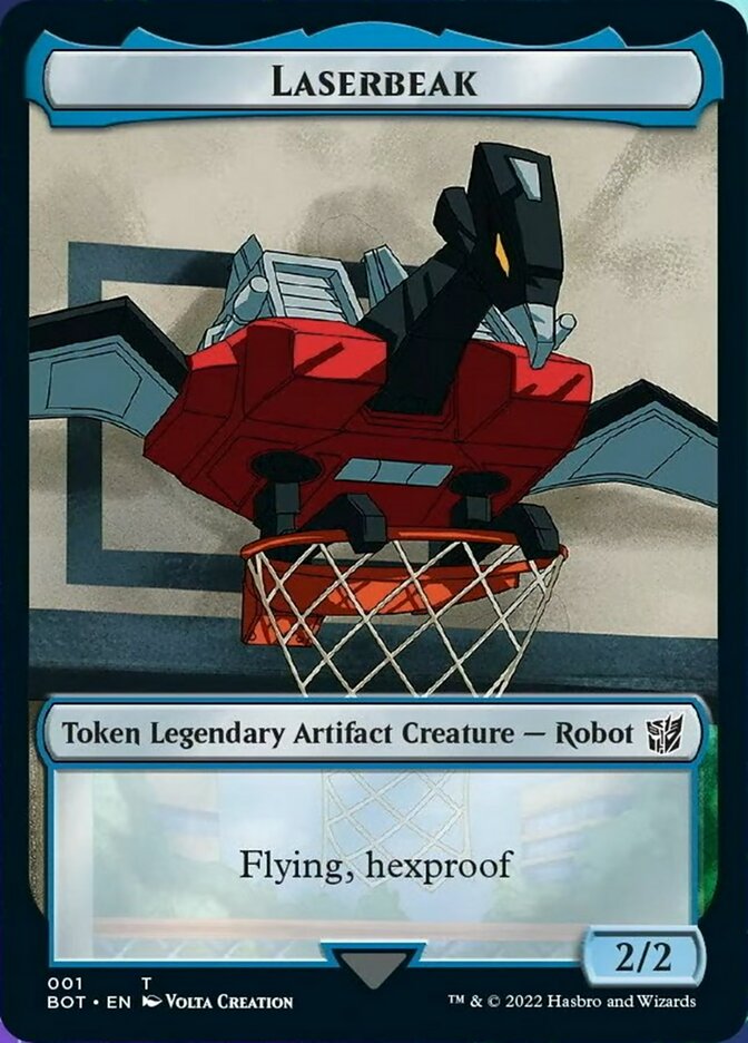 Laserbeak Token (1) (Universes Beyond: Transformers)