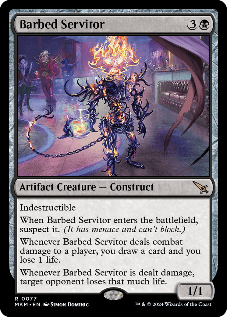 Barbed Servitor [Murders at Karlov Manor] - Inner Nerd