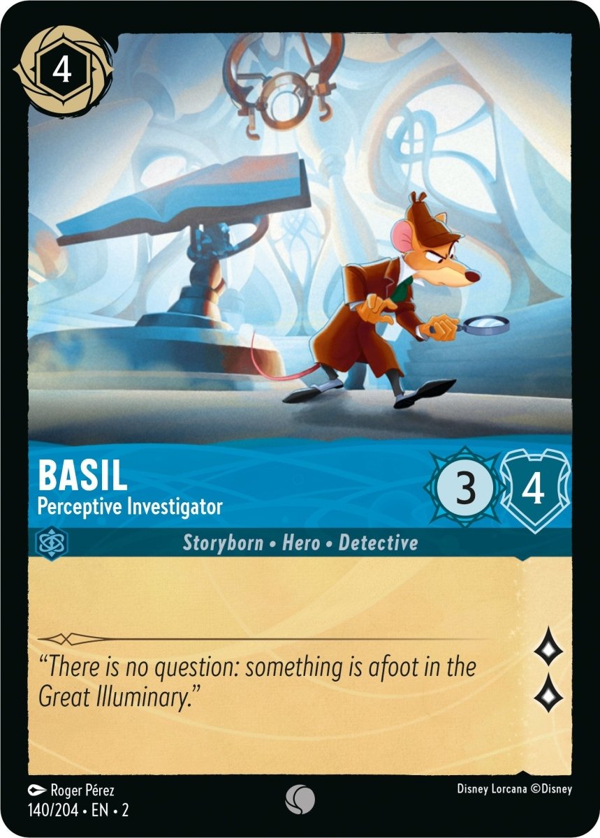 Basil - Perceptive Investigator (140/204) [Rise of the Floodborn] - Inner Nerd